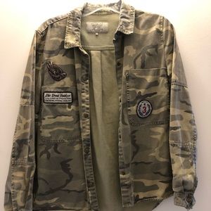 Zara Women Camouflage Jacket